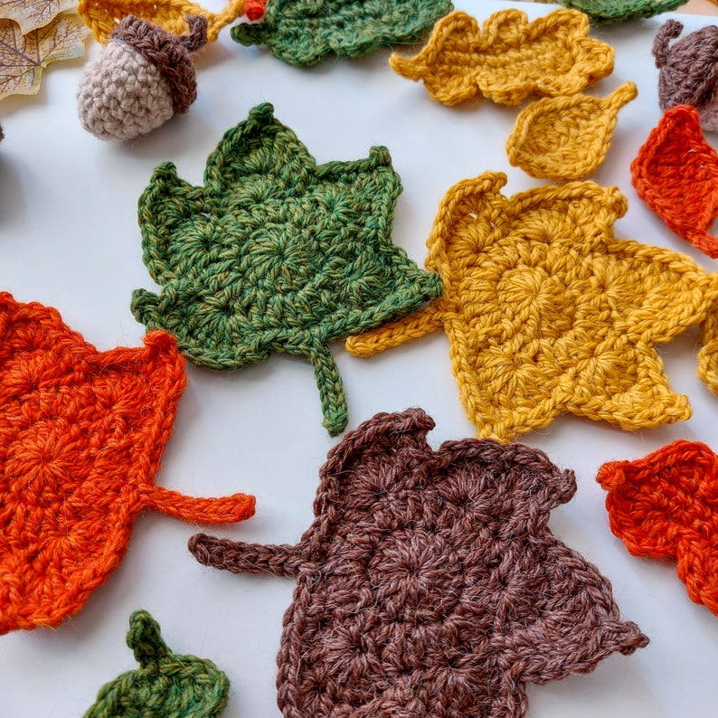 Fall Garland Crochet Pattern