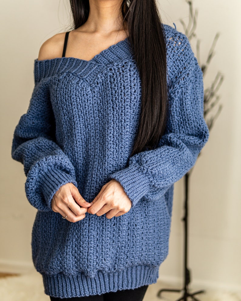 Oversized Sweater Crochet Pattern