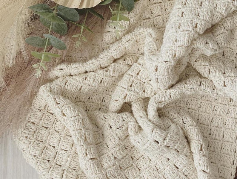 Easy Baby Blanket Crochet Pattern