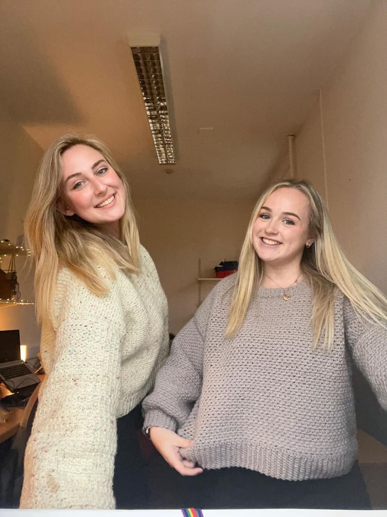 Ribbed Sweater Crochet Pattern