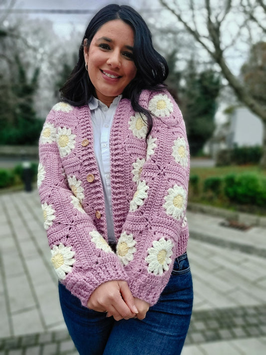 Daisy Dreams Cardigan Crochet Pattern