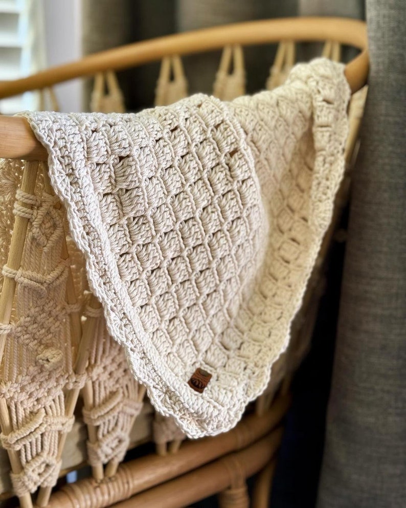 Easy Baby Blanket Crochet Pattern