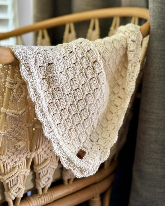 Easy Baby Blanket Crochet Pattern