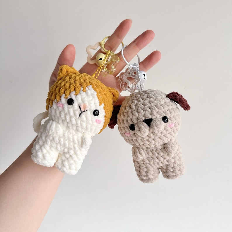 Animal Keychain Crochet Pattern