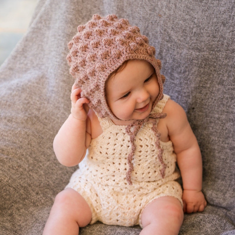 Baby Square Romper Crochet Pattern