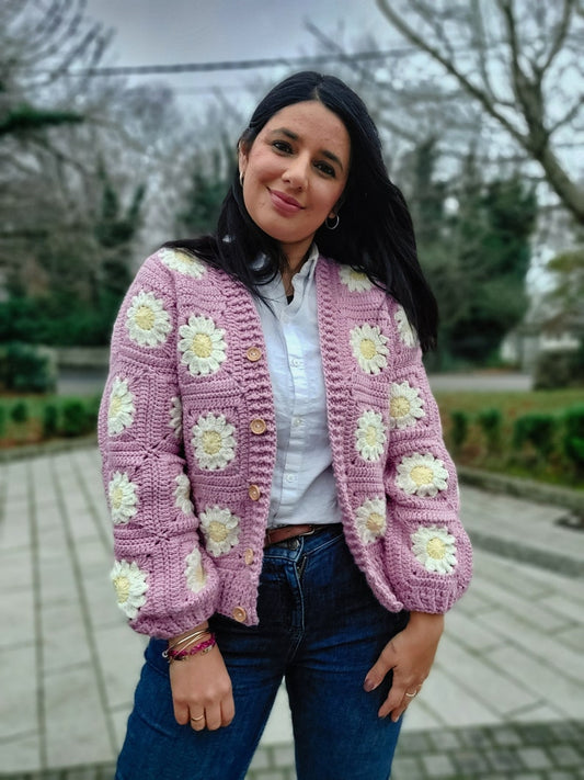 Daisy Dreams Cardigan Crochet Pattern