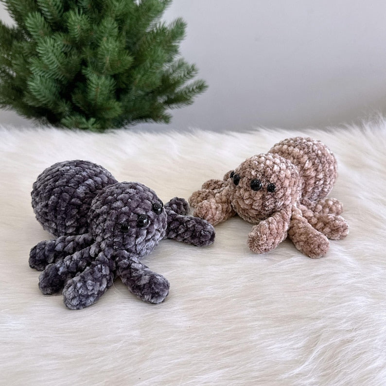 Little Spider Plushies Crochet Pattern