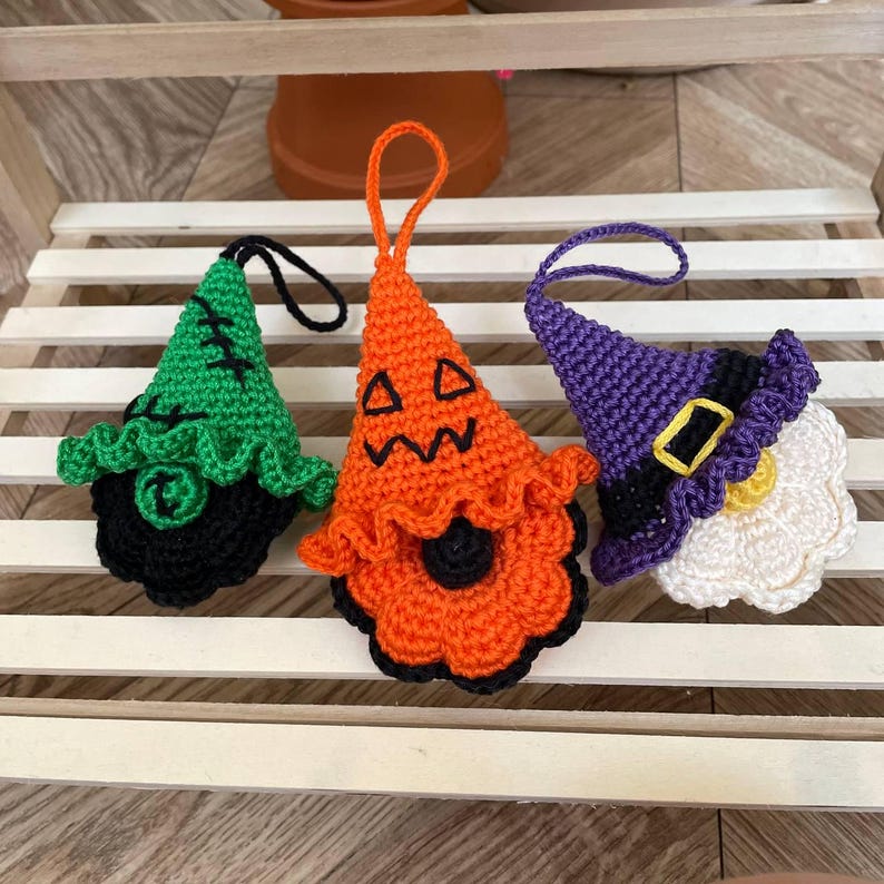 3 in 1 Spooky Halloween Crochet Pattern