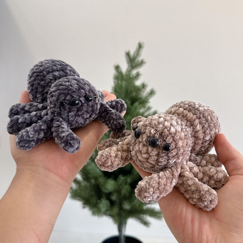Little Spider Plushies Crochet Pattern