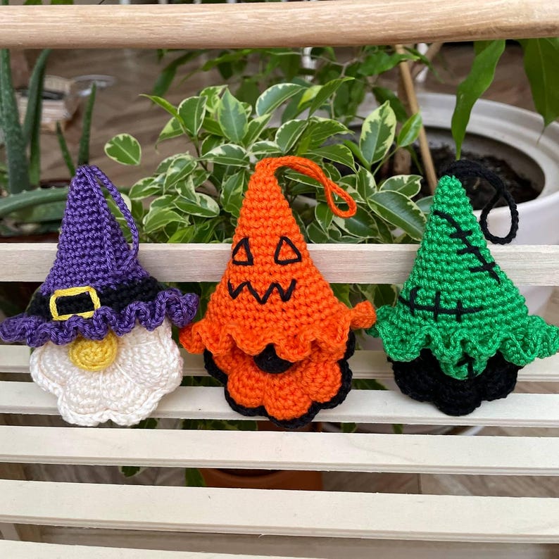 3 in 1 Spooky Halloween Crochet Pattern