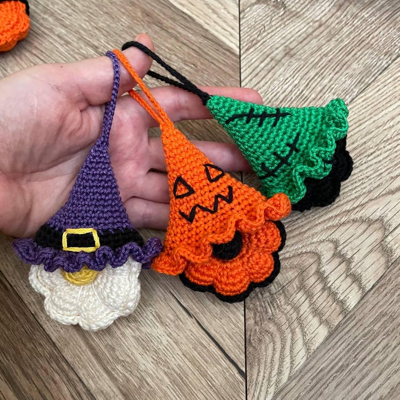 3 in 1 Spooky Halloween Crochet Pattern