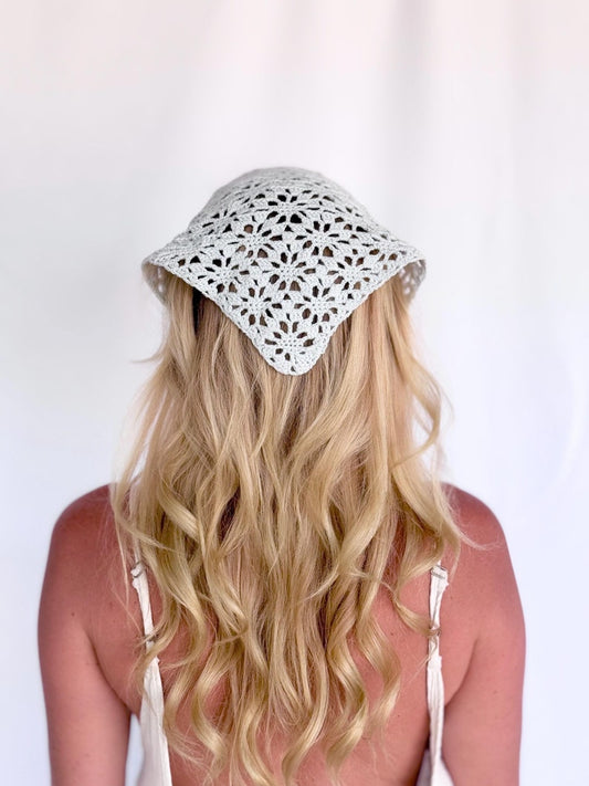 Lace Bandana Crochet Pattern
