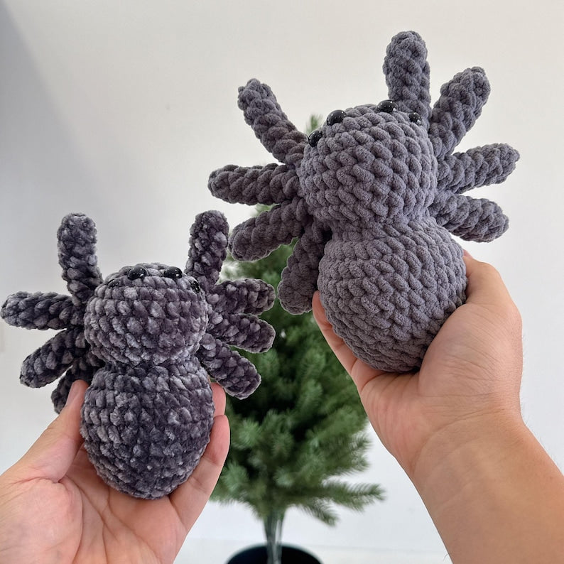 Little Spider Plushies Crochet Pattern