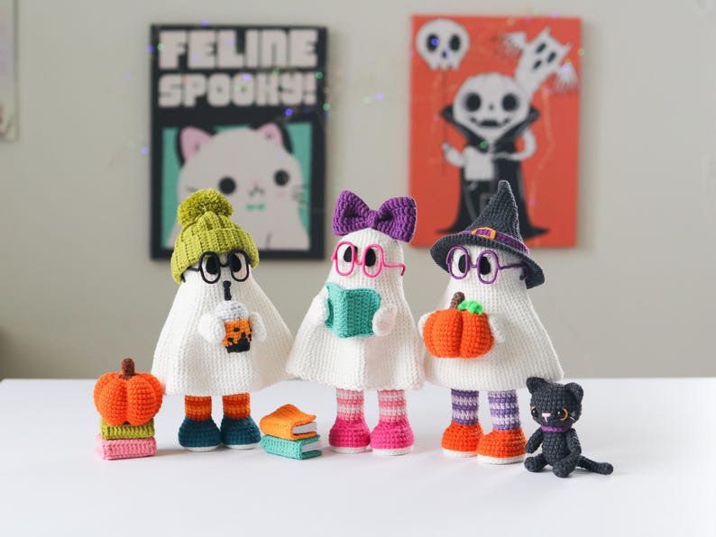 4 in 1 Halloween Set Crochet Pattern