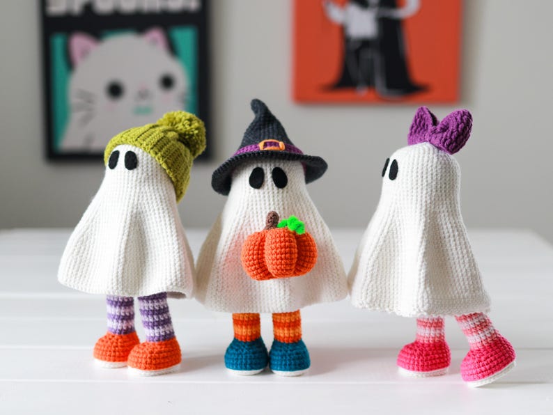 4 in 1 Halloween Set Crochet Pattern