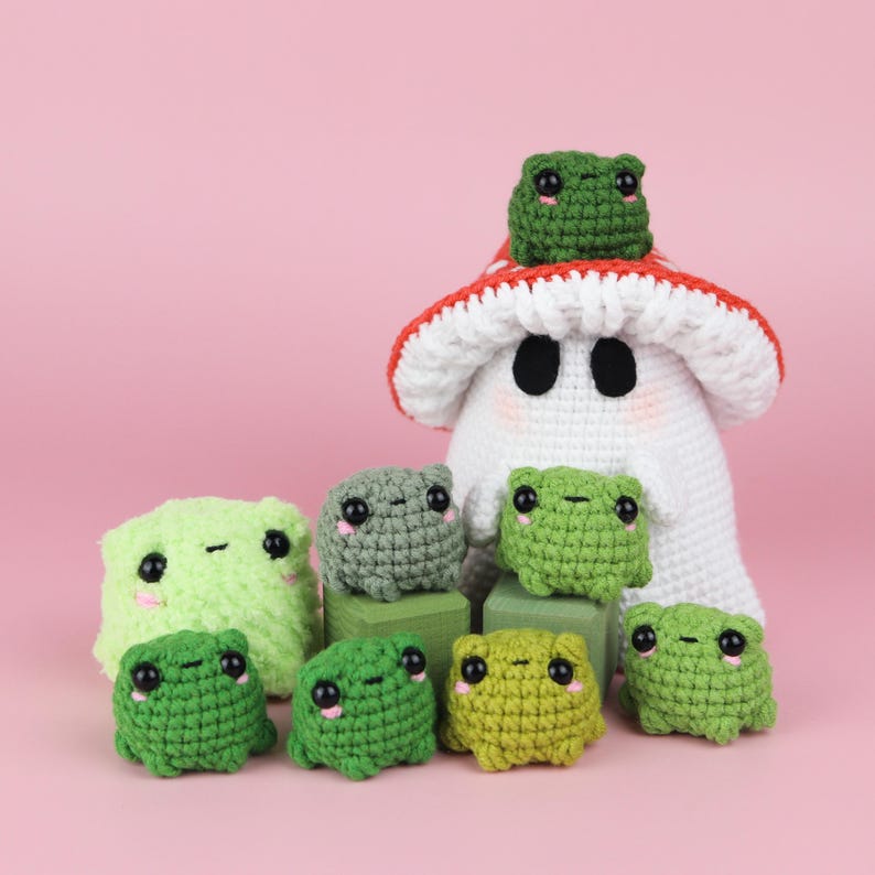 Halloween Ghost Dolls Crochet Pattern