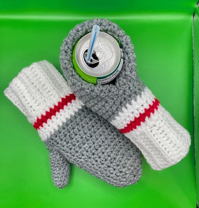 Crochet Beverage Mitt Crochet Pattern
