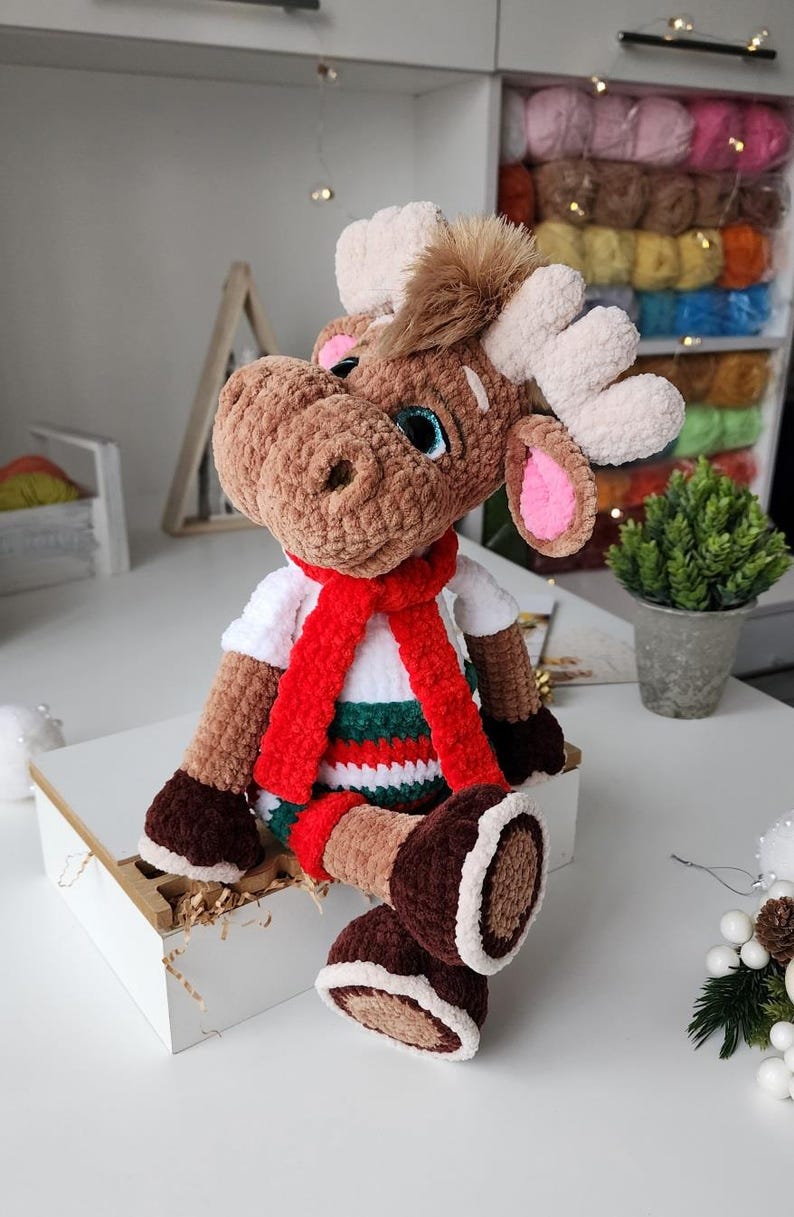 Christmas Reindeer Crochet Pattern