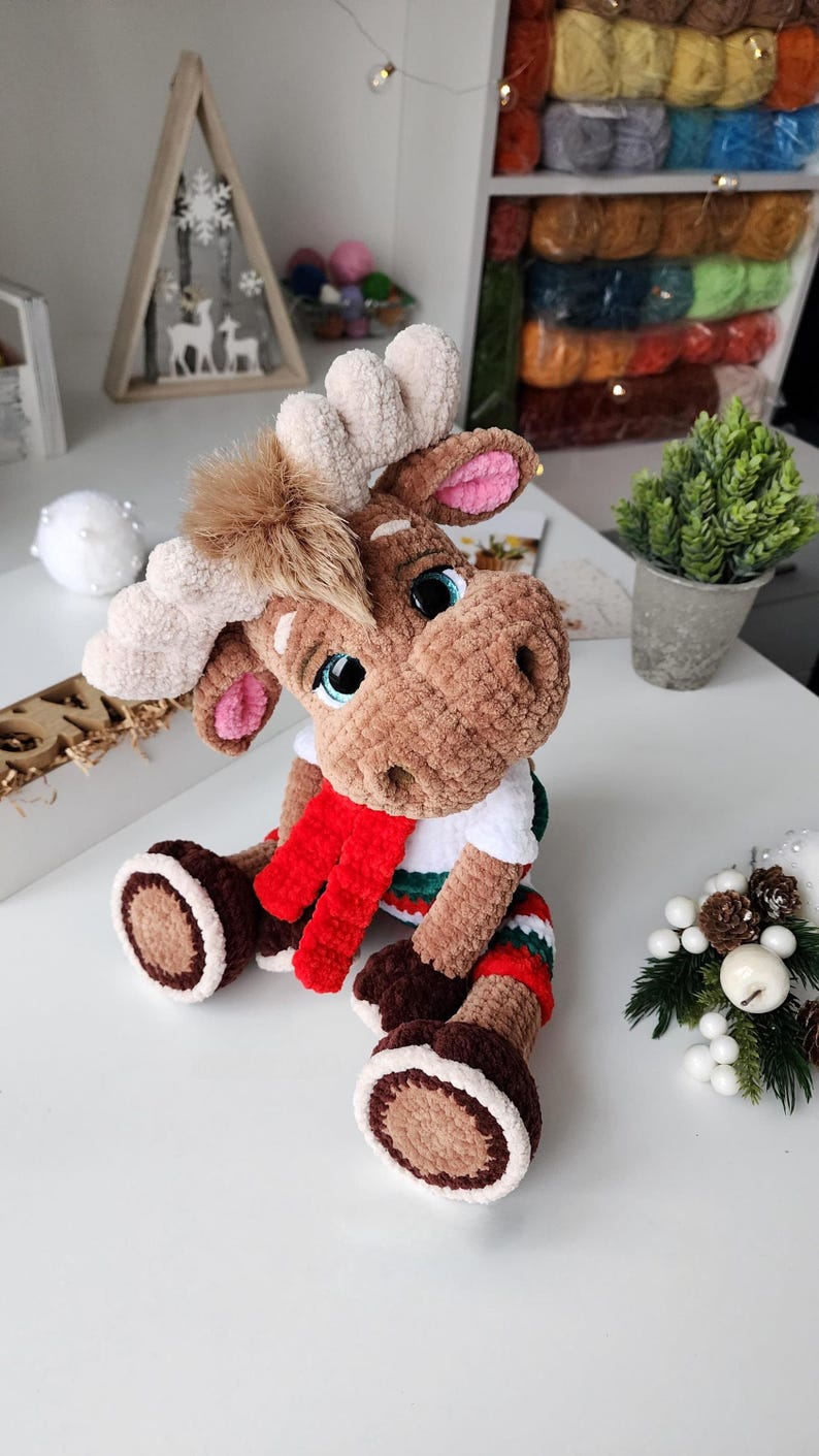 Christmas Reindeer Crochet Pattern