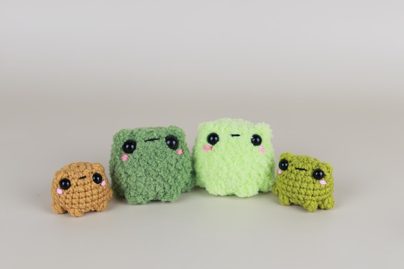 Cute Tiny Frog Crochet Pattern