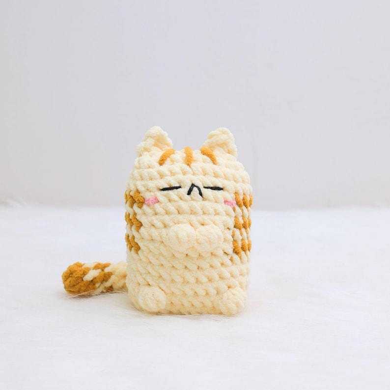 Pillow Cat Plushies Crochet Pattern