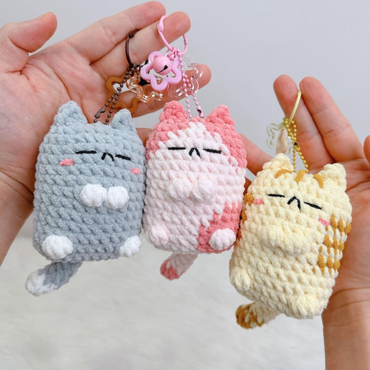 Pillow Cat Plushies Crochet Pattern