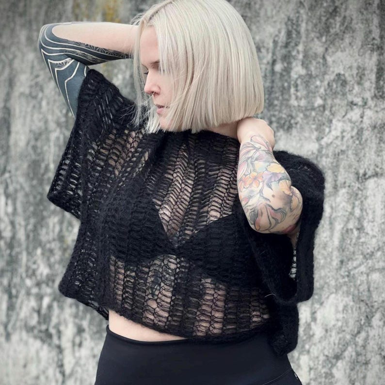 Airy Sweater Crochet Pattern