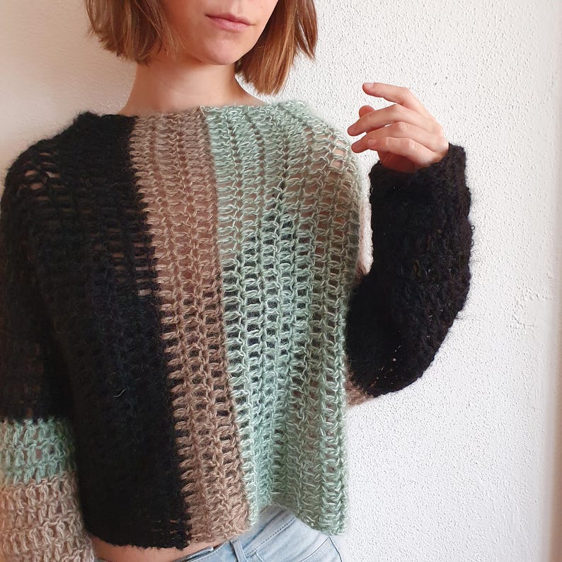 Airy Sweater Crochet Pattern