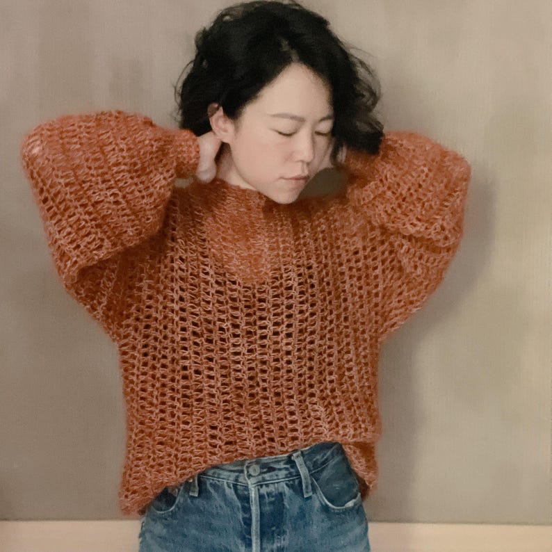 Airy Sweater Crochet Pattern