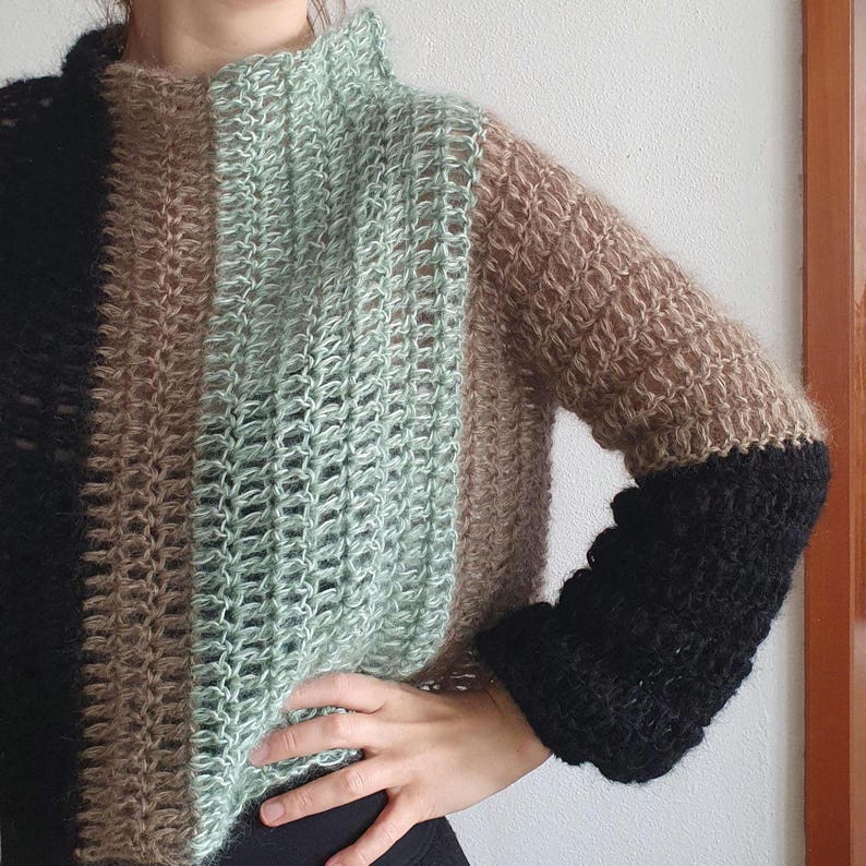 Airy Sweater Crochet Pattern