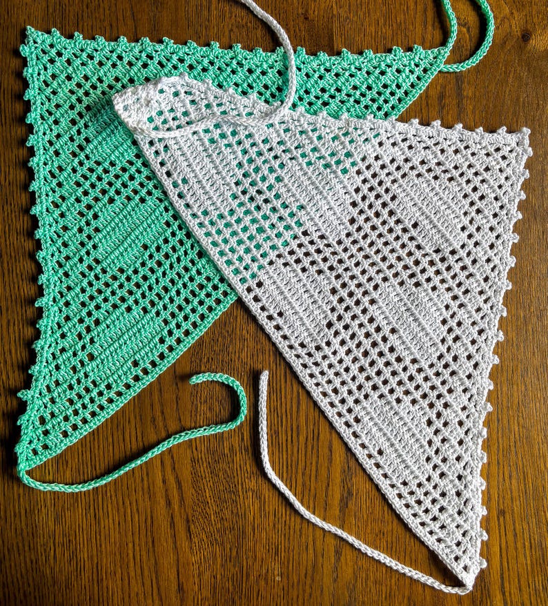 Hair Bandana Crochet Pattern