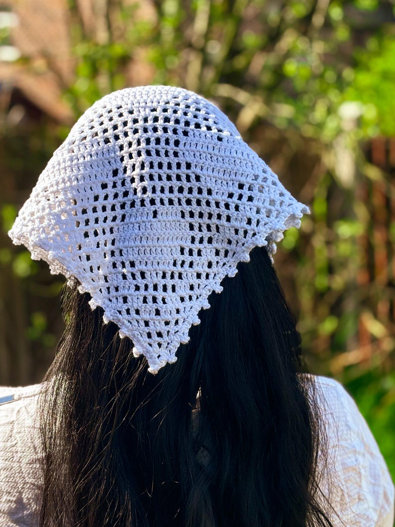 Hair Bandana Crochet Pattern