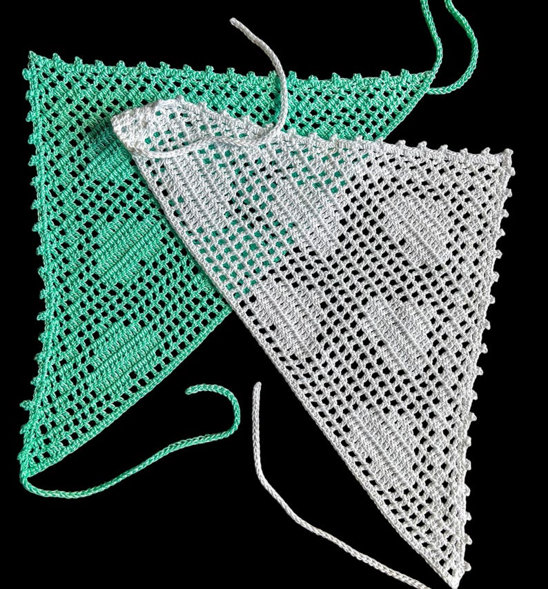 Hair Bandana Crochet Pattern