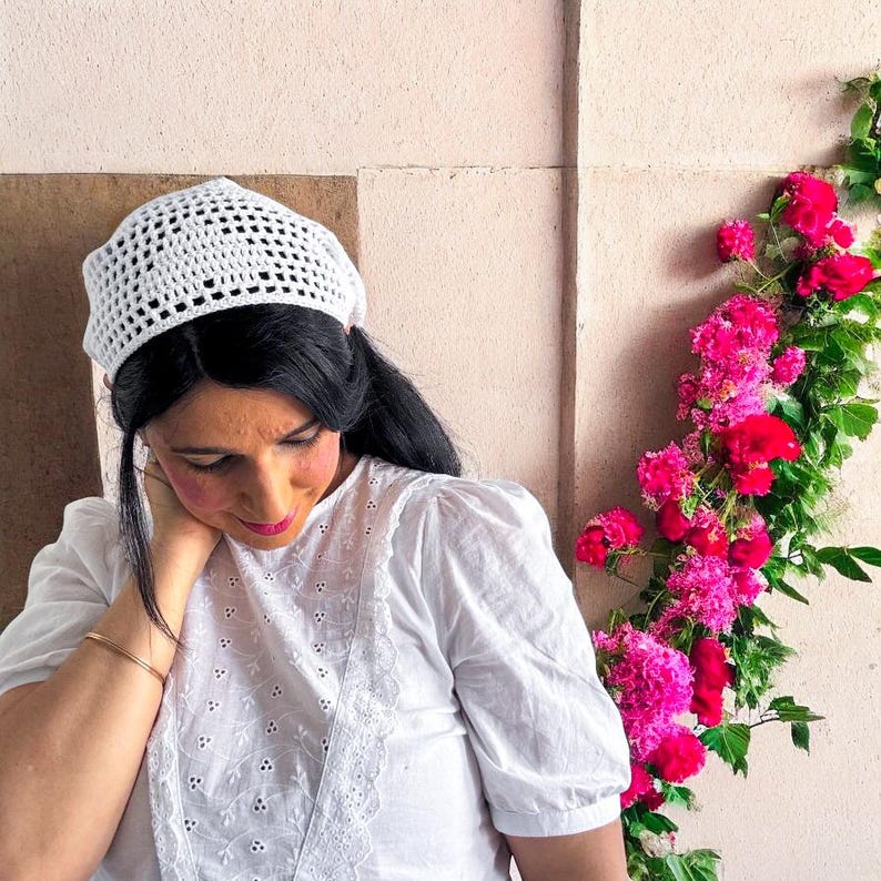 Hair Bandana Crochet Pattern