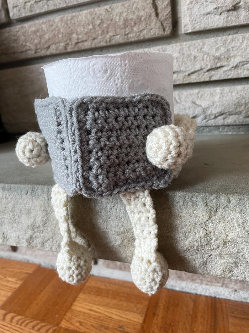 Toilet Paper Man Crochet Pattern