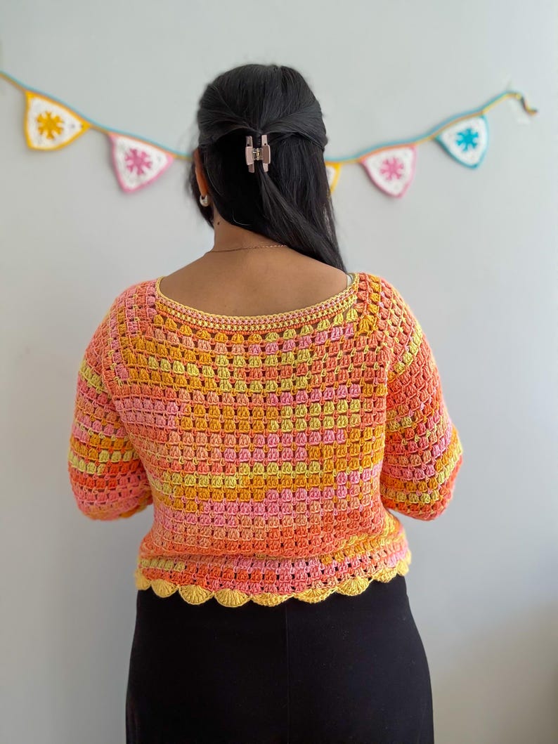 Confetti Cardigan Crochet Pattern