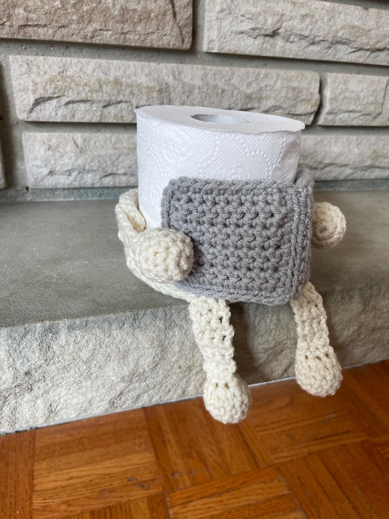 Toilet Paper Man Crochet Pattern