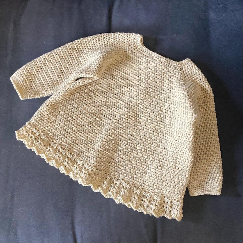 Kids Cardigan Crochet Pattern