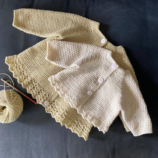 Kids Cardigan Crochet Pattern