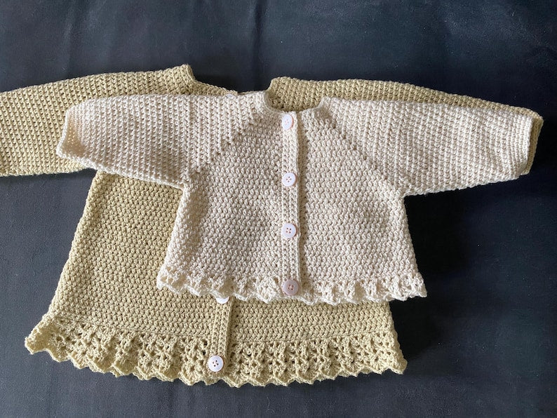 Kids Cardigan Crochet Pattern