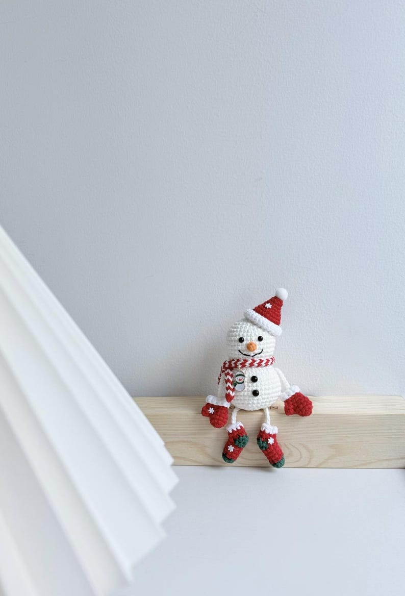 Christmas Snowman Crochet Pattern