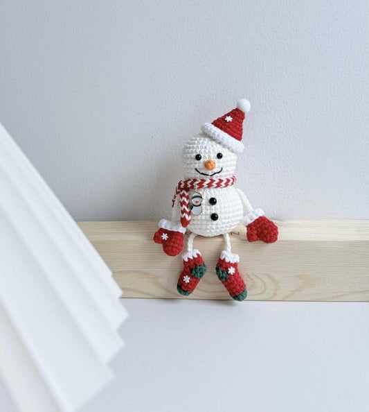 Christmas Snowman Crochet Pattern