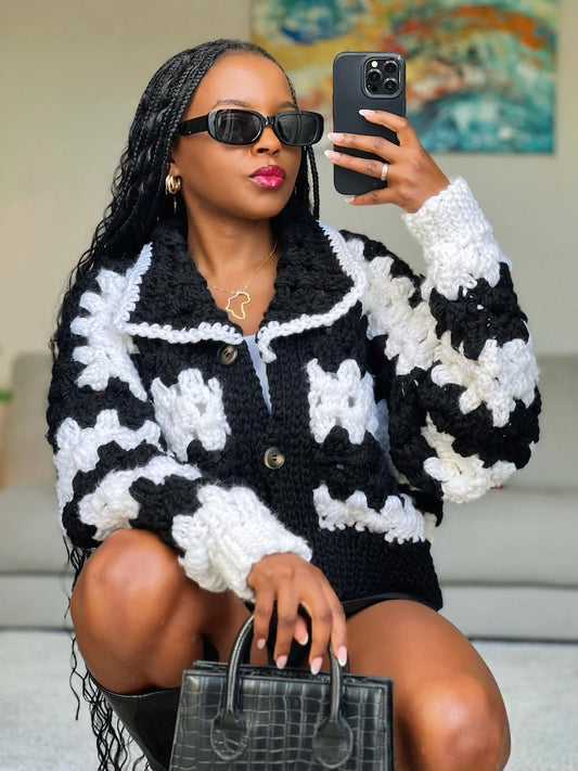 Chunky Cardigan Crochet Pattern