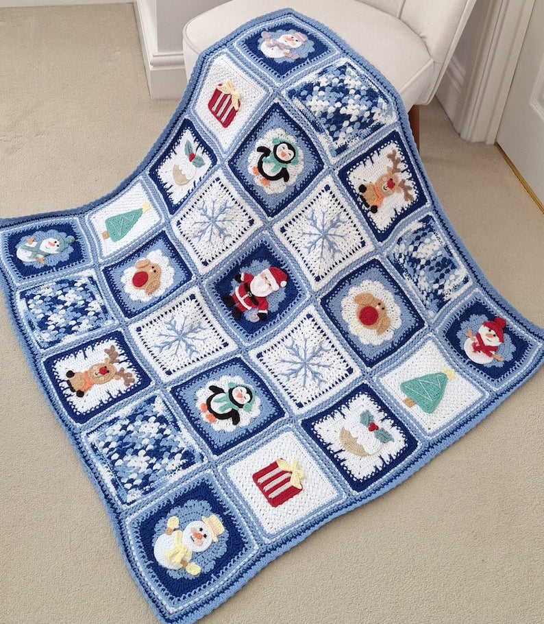 Winter Wonderland Blanket Crochet Pattern