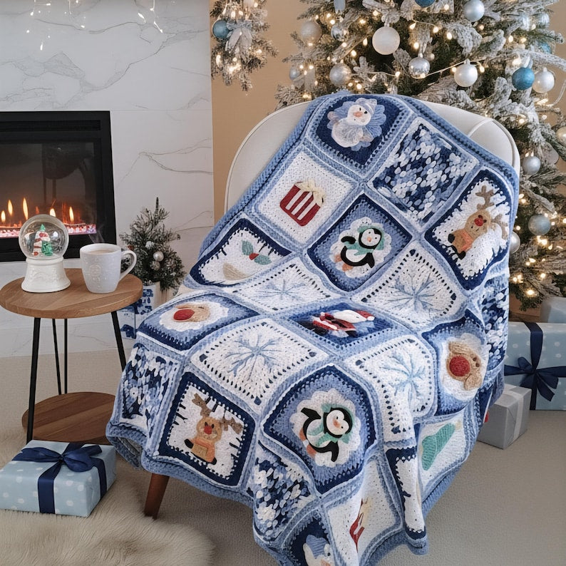 Winter Wonderland Blanket Crochet Pattern