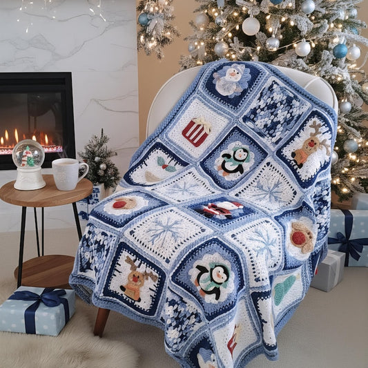 Winter Wonderland Blanket Crochet Pattern