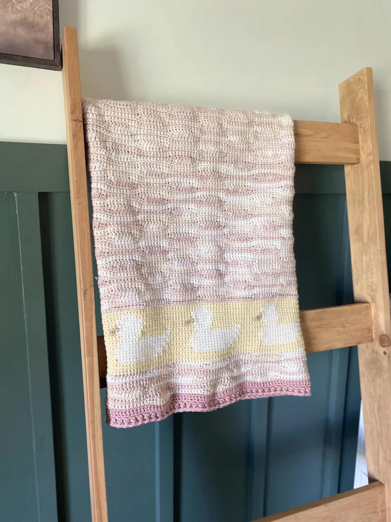 Baby Duck Blanket Crochet Pattern