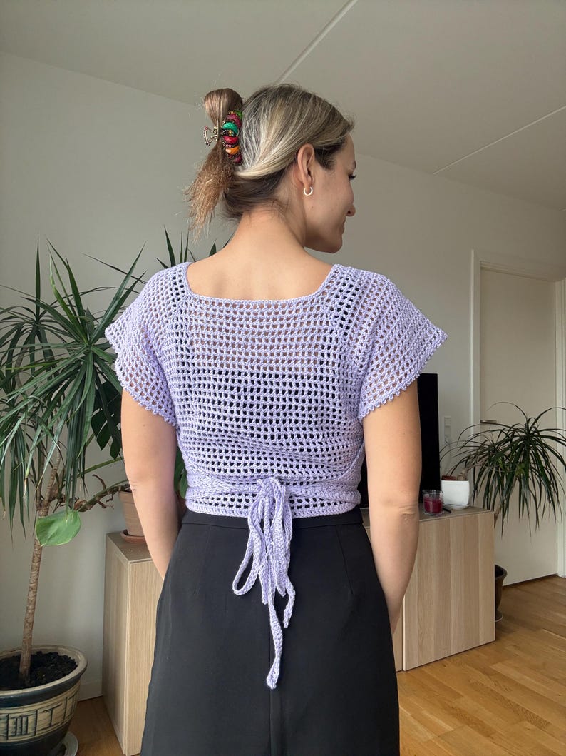 Easy Wrap Top Crochet Pattern