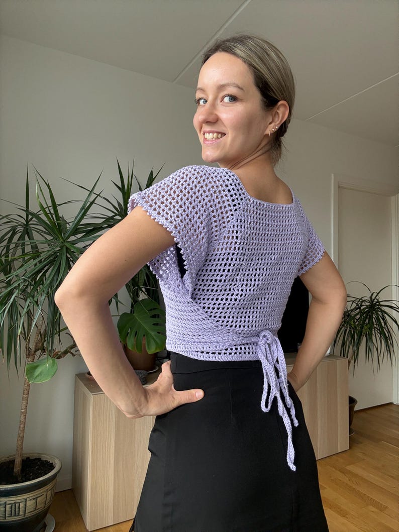 Easy Wrap Top Crochet Pattern