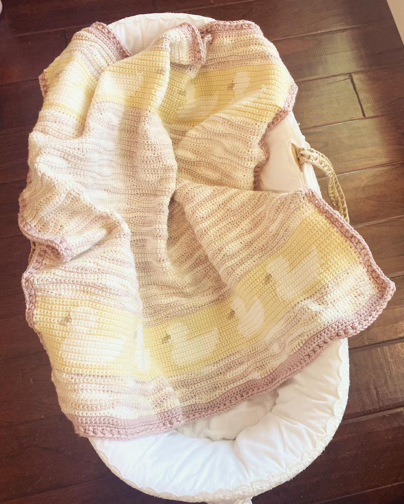 Baby Duck Blanket Crochet Pattern